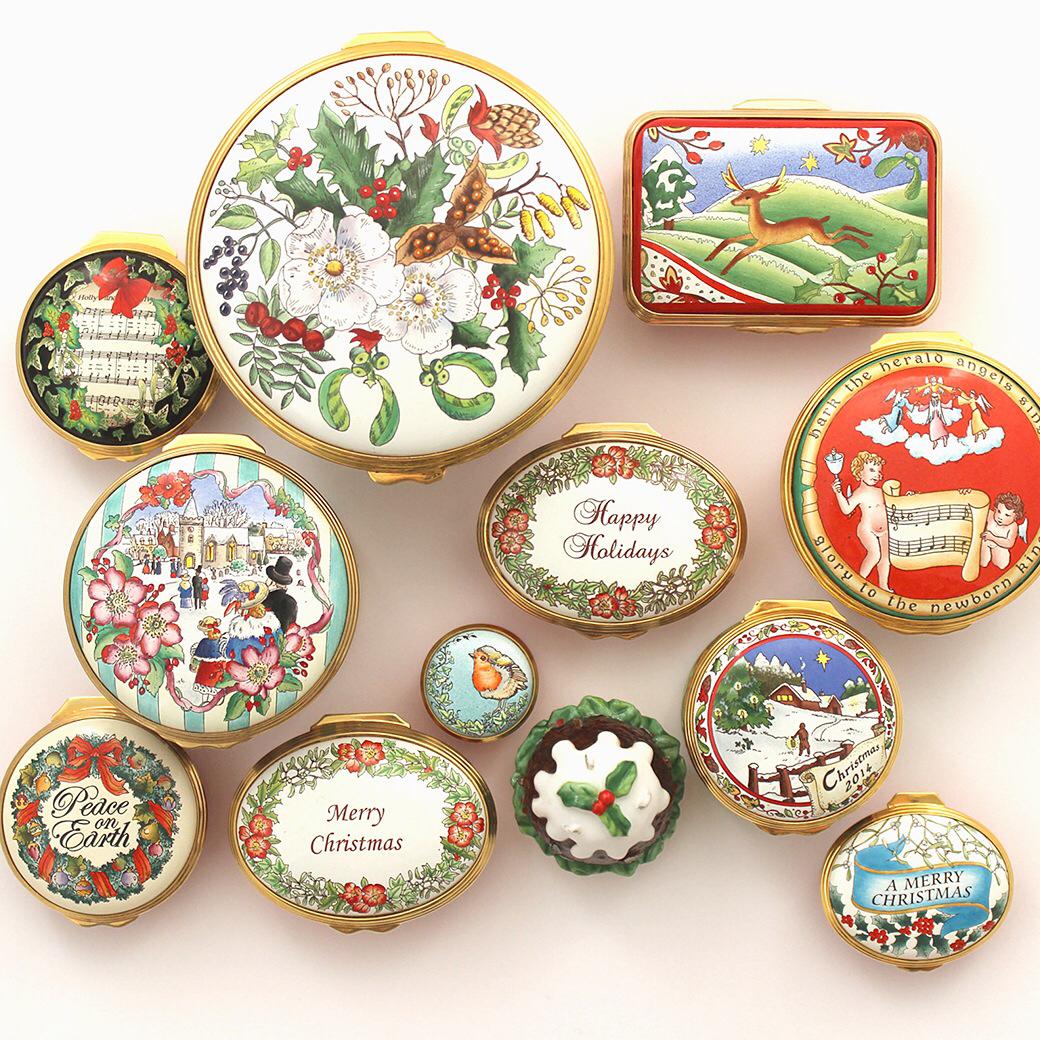 Halcyon Days Enamel Boxes – Au Bon Goût Boutique