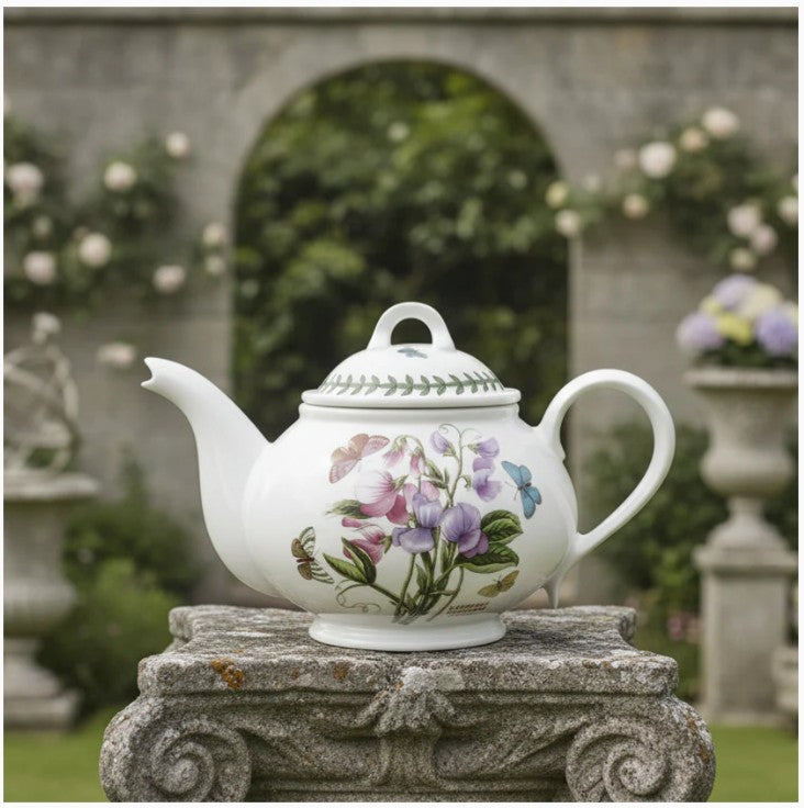 portmeirion plant pot Portmeirion, Botanic Garden Teapot, 36 Oz – Au Bon Goût Boutique