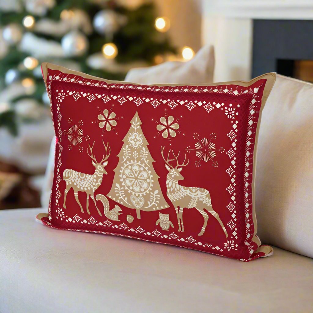 Luxury christmas pillows best sale