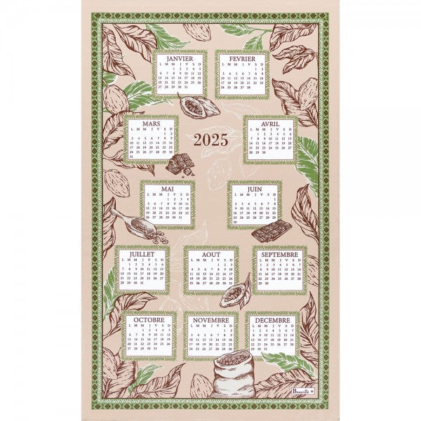 2025 Calendar Tea Towels