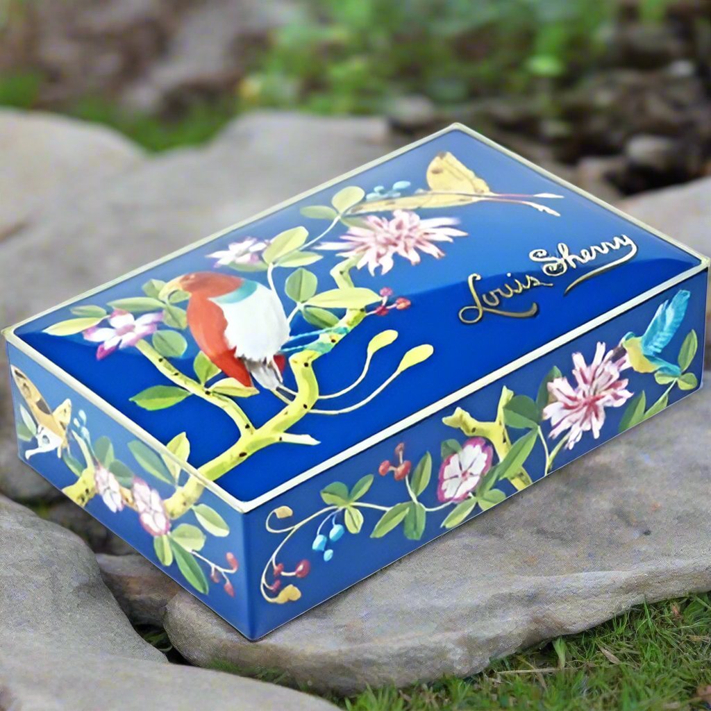 Butterfly in Blue Chocolate Luxury Box