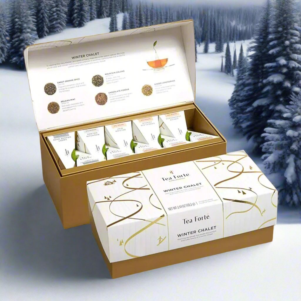 Tea Forté, "Winter Chalet" Holiday / Winter Tea Tasting Presentation B