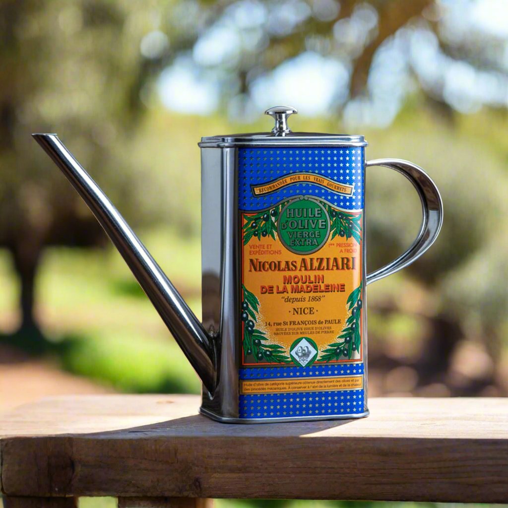 Dédié aux Brasseurs リトグラフ Nicolas Alziari Decorative Watering Can/ Cruet Dispenser for Olive