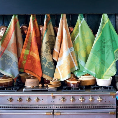 French Country Kitchen Towels - Add A Hint of French Style & Vivid Colors to Your Kitchen