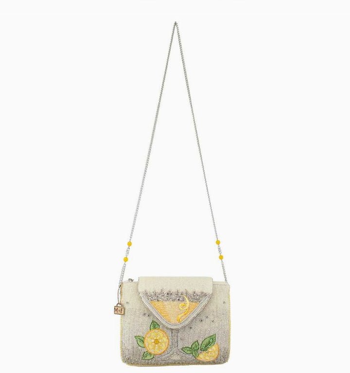 Tart Beaded Lemon Crossbody Handbag - Mary Frances