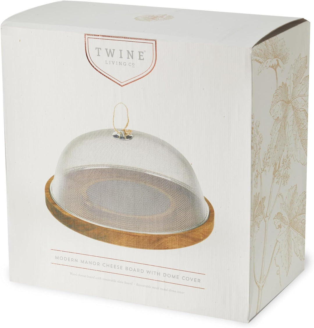 Slate online Cheese Board with Glass Cloche