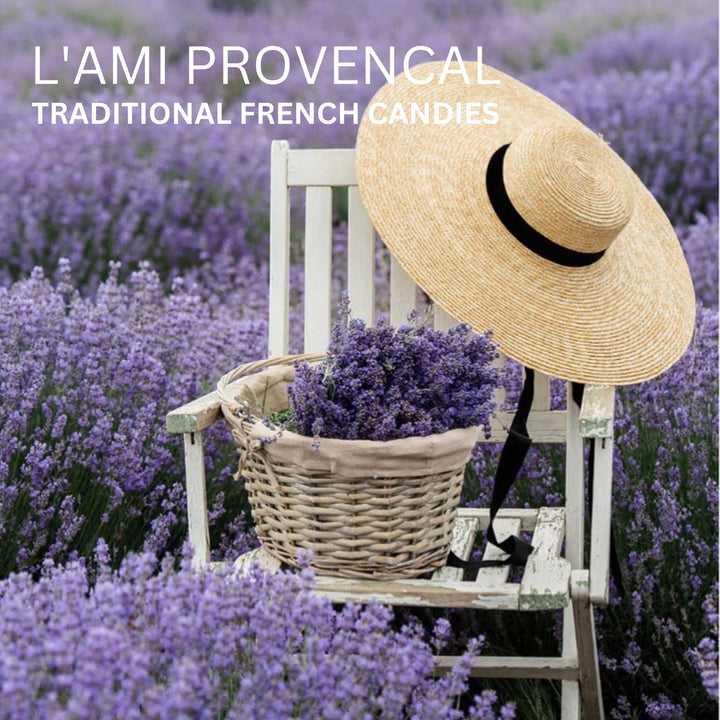 L'Ami Provençale, French Traditional Lavender Hard Candy Drops