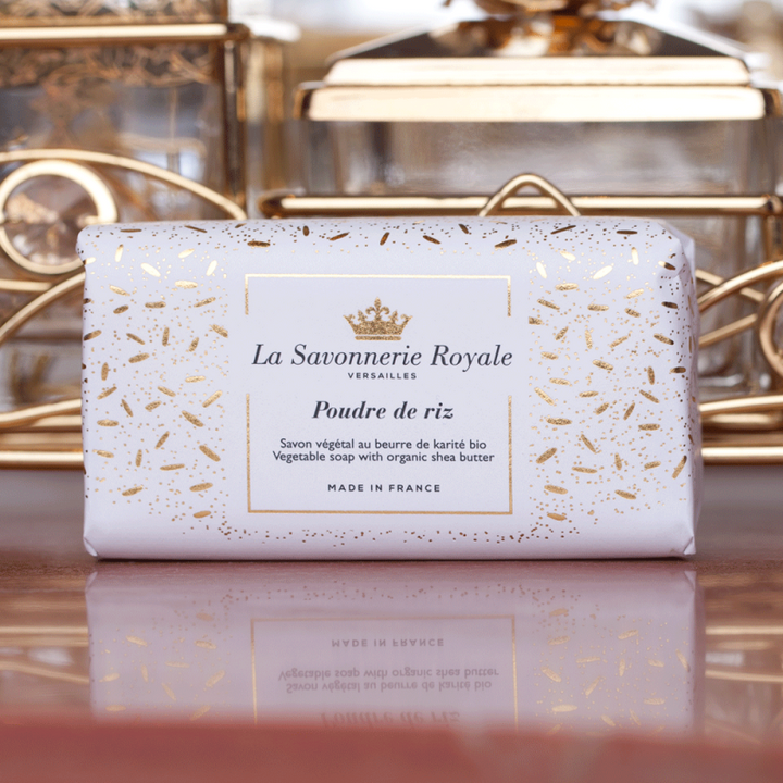 La Savonnerie Royale, Poudre de Riz French Luxury Bar Soap, 100 g