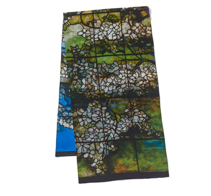 Louis C. Tiffany Daffodil Square Scarf