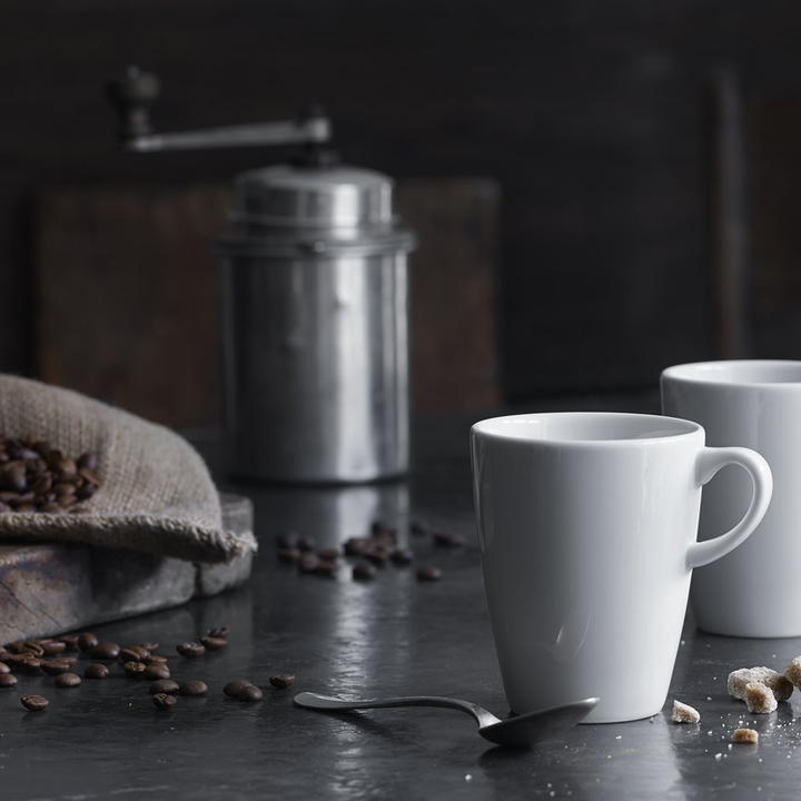 Pillivuyt, Eden Extra Large French 12 Oz Porcelain Mug, Microwaveable – Au  Bon Goût Boutique