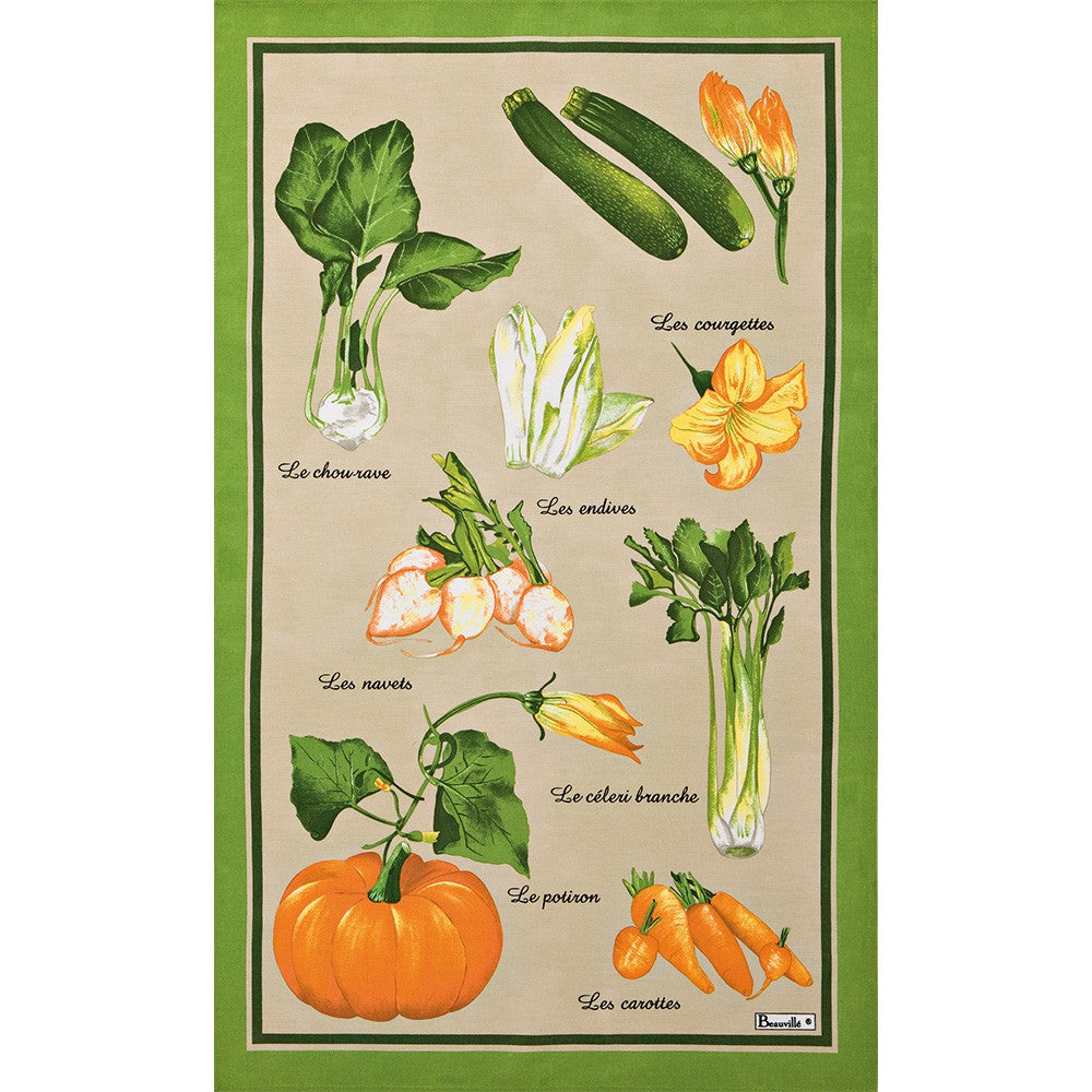 Beauvillé, Petit Marché French Luxury Kitchen / Tea Towel